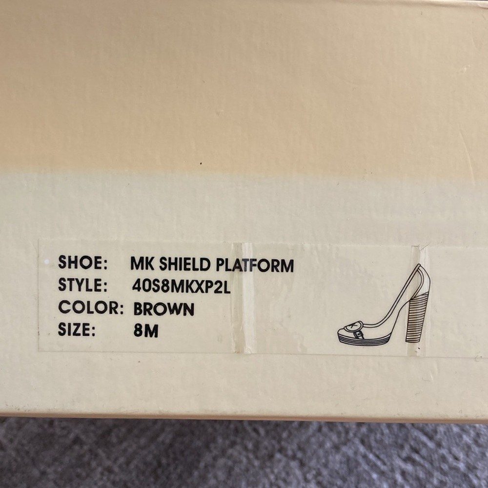 Michael Kors Shield Platform Heels - Picture 14 of 14